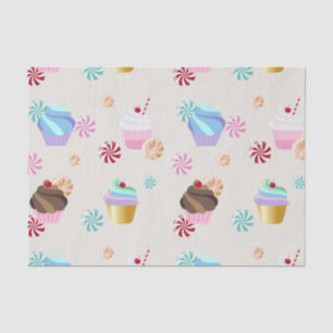Cupcakes Sweet Candies Bakery Dessert Pastry Chef Tissue Paper