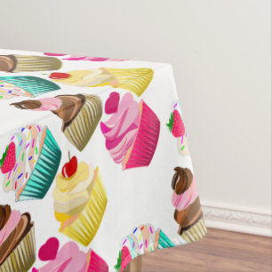 cupcakes tablecloth
