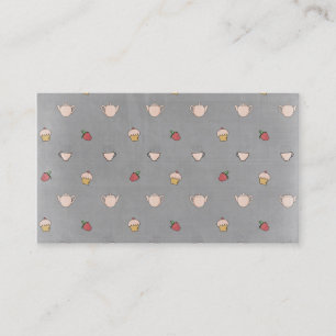 Cupcakes & Tea cups! Business Card