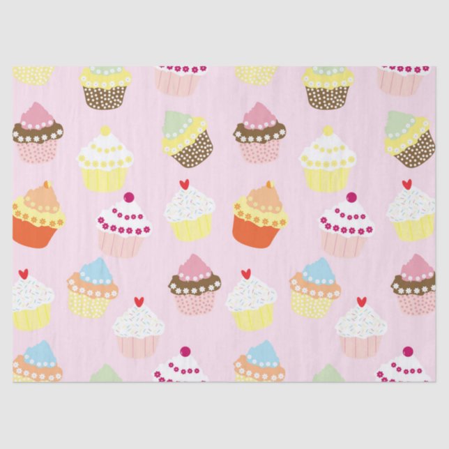 cupcakes tissue paper (Front)