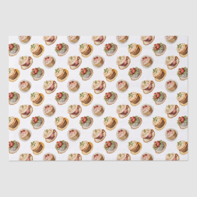 Cupcakes Tissue Paper (Front)