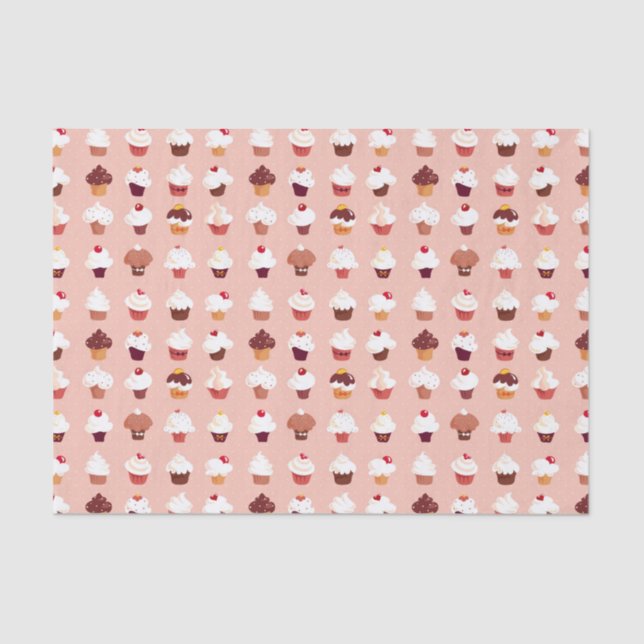 Cupcakes Tissue Paper (Front)