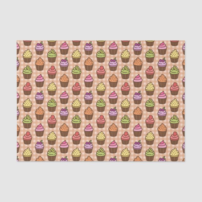 Cupcakes Tissue Paper (Front)