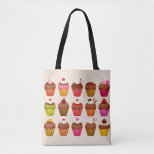 cupcakes tote bag