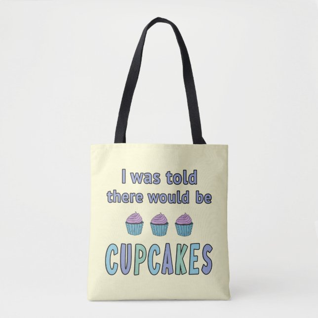 Cupcakes Tote Bag (Front)