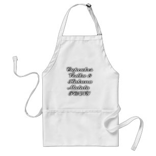 Cupcakes Vodka  Hakuna Matata FUNNY Standard Apron