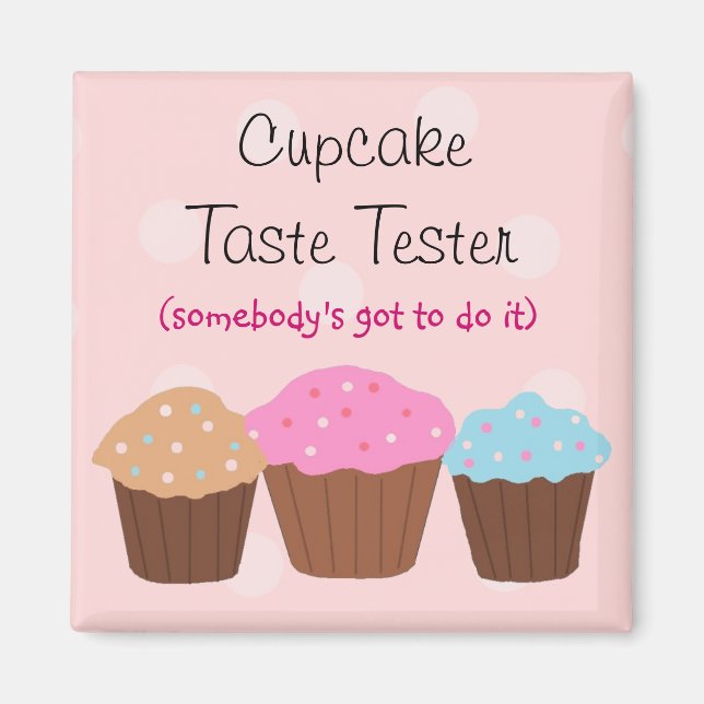 CupcakeTaste Tester Magnet (Front)