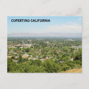 Cupertino California Postcard