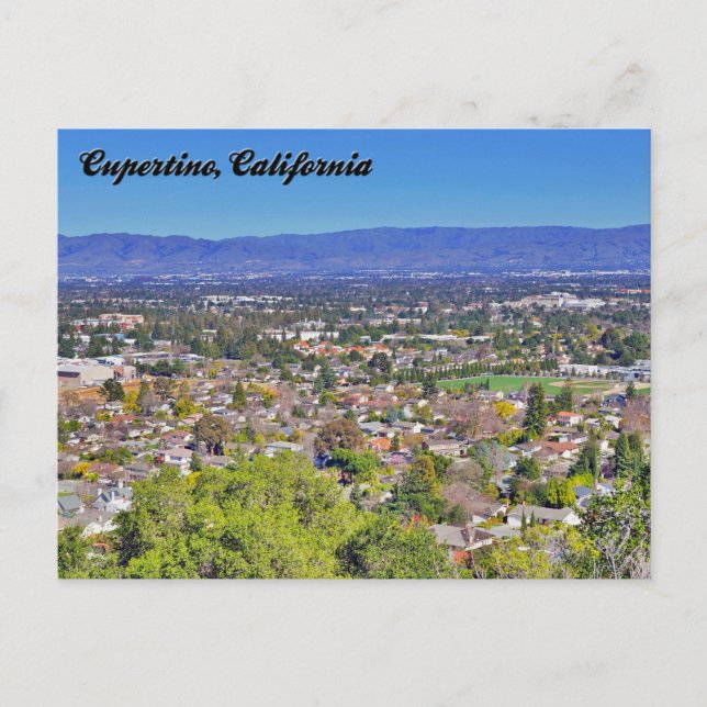 Cupertino, California Postcard (Front)