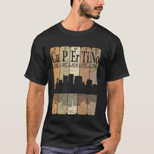 Cupertino Periodic Table Elements Cupertino Califo T-Shirt