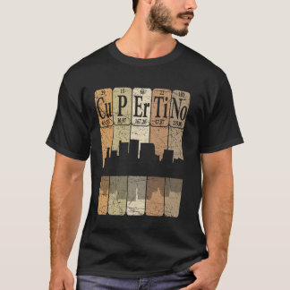 Cupertino Periodic Table Elements Cupertino Califo T-Shirt