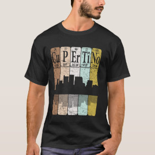 Cupertino Periodic Table Elements Cupertino Califo T-Shirt