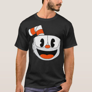 Cuphead Big Smiling Face Video Game Premium T-Shirt