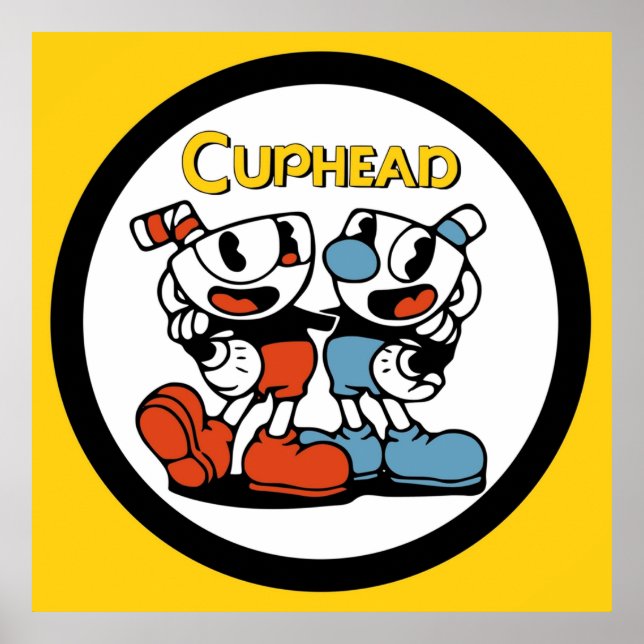 CUPHEAD Cuphead Mugman Poster (Front)