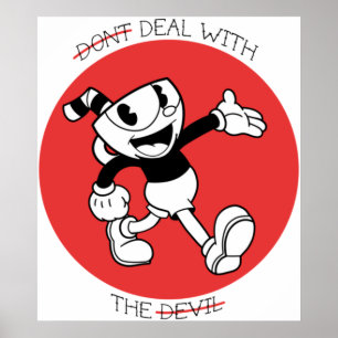 Cuphead- Dont deal with the devil Poster