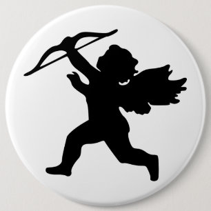 CUPID 6 CM ROUND BADGE