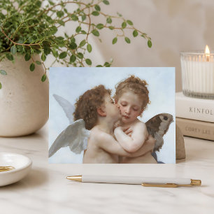 Cupid and Psyche as Children Postcard