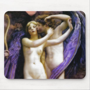 Cupid and Psyche Mouse Pad