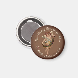 CUPID ANGEL MAGNET   ROMANTIC FRIDGE MAGNET