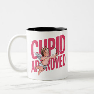 Cupid approved Two-Tone coffee mug