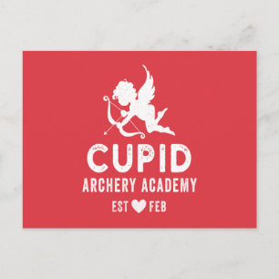 Cupid Archery Academy Holiday Postcard