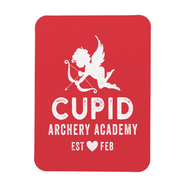 Cupid Archery Academy Magnet (Vertical)