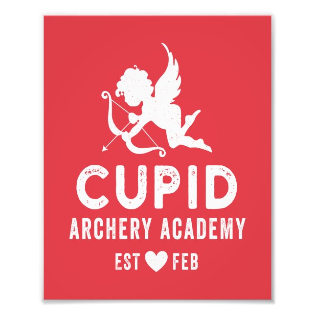 Cupid Archery Academy Photo Print (Front)