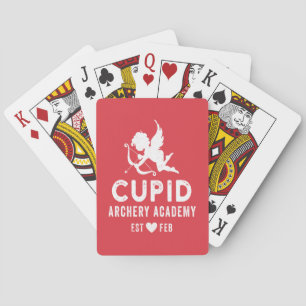 Cupid Archery Academy Playing Cards