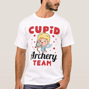 Cupid Archery Team Cute Valentine's Day T-Shirt