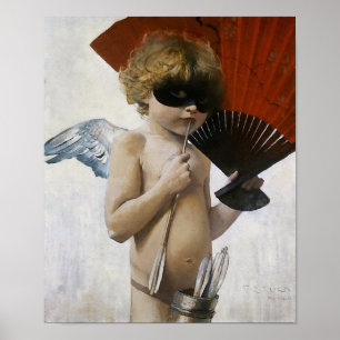 Cupid at the Masked Ball Poster