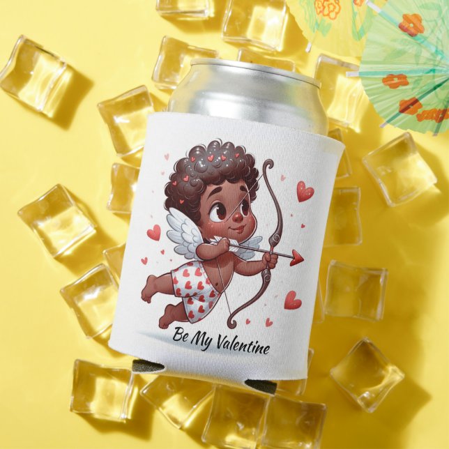 Cupid  Be My Valentine Can Cooler (In Situ Summer)
