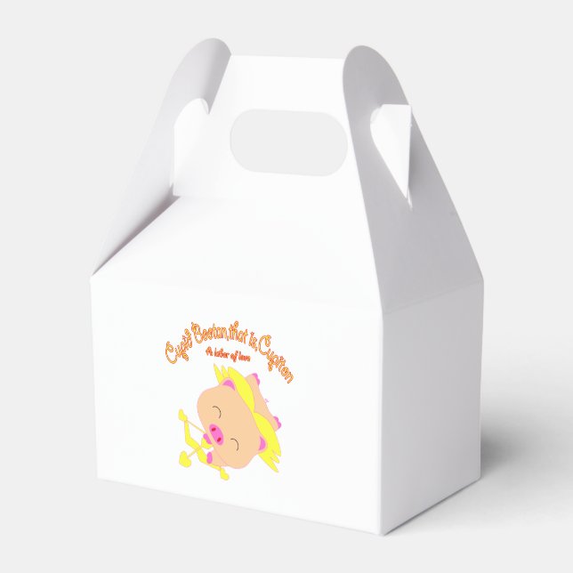 Cupid Bootan Favour Box (Front Side)