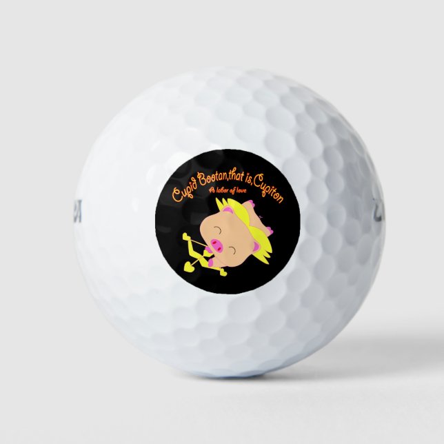 Cupid Bootan Golf Balls (Front)