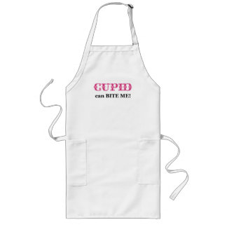 Cupid Can Bite Me Long Apron