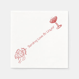 Cupid Cocktail Napkins