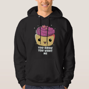 Cupid Cupcake Food Lover Baking Cake Baker Valenti Hoodie