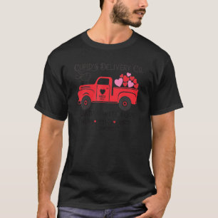 Cupid Delivery Co Red Truck Valentines Day NICU Nu T-Shirt