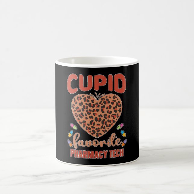 Cupid Favourite Pharmacy Tech Technician Pharmacis Coffee Mug (Center)