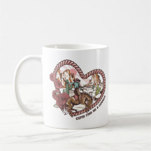 Cupid Find Me A Cowboy Coffee Mug