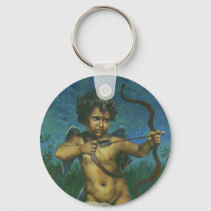 Cupid fresco Design Key Ring