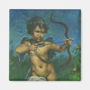 Cupid fresco Design Magnet