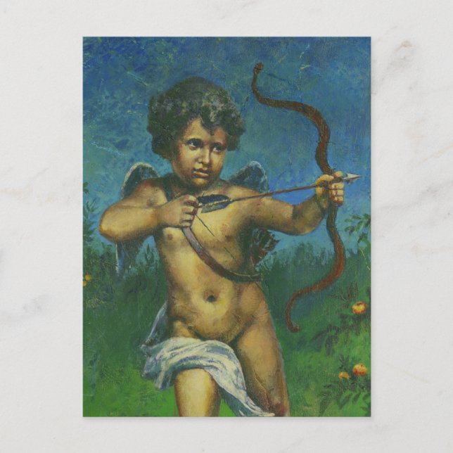 Cupid fresco Design Postcard (Front)