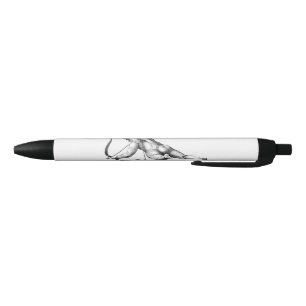 Cupid God of Love Black Ink Pen