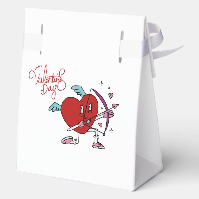 CUPID HEART FAVOUR BOX (Back)