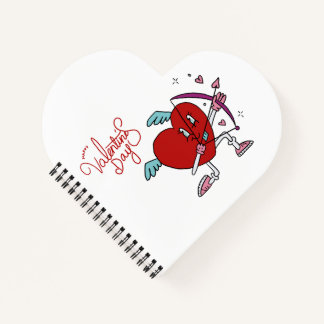 CUPID HEART NOTEBOOK