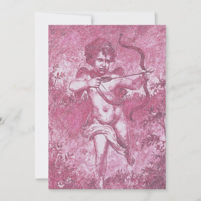 Cupid Invitation Card (Front)