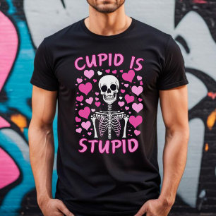 Cupid Is Stupid Anti Valentine's T-shirt