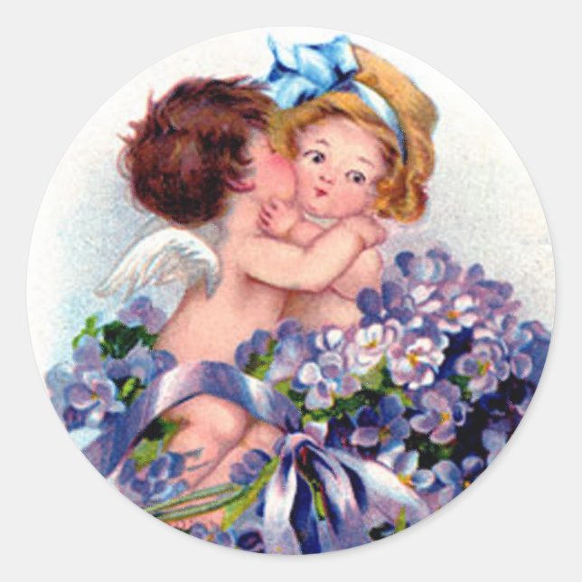 Cupid Kiss Sticker (Front)