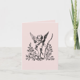 Cupid Note Card 4" x 5.6"