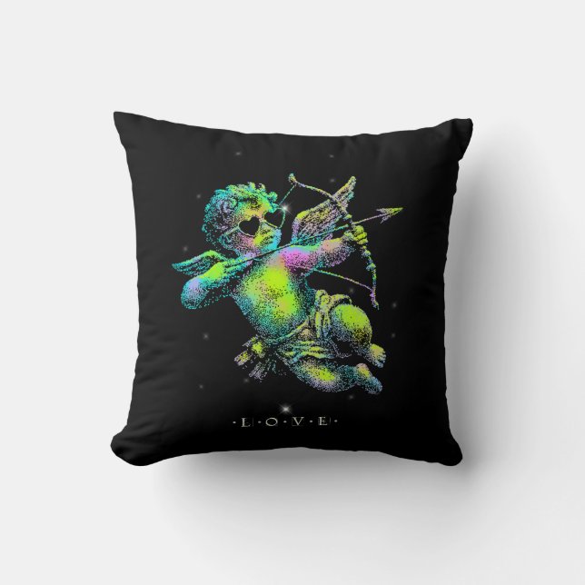 Cupid of Love Neon  Cushion (Front)